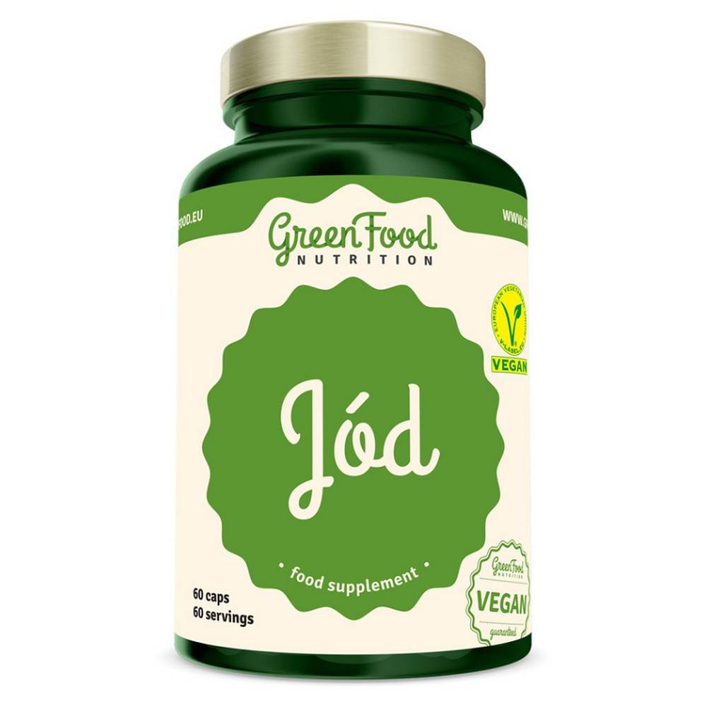 iodine 60 greenfood nutrition Complément alimentaire contenant de l'iode, qui est la "nourriture" de la glande thyroïde