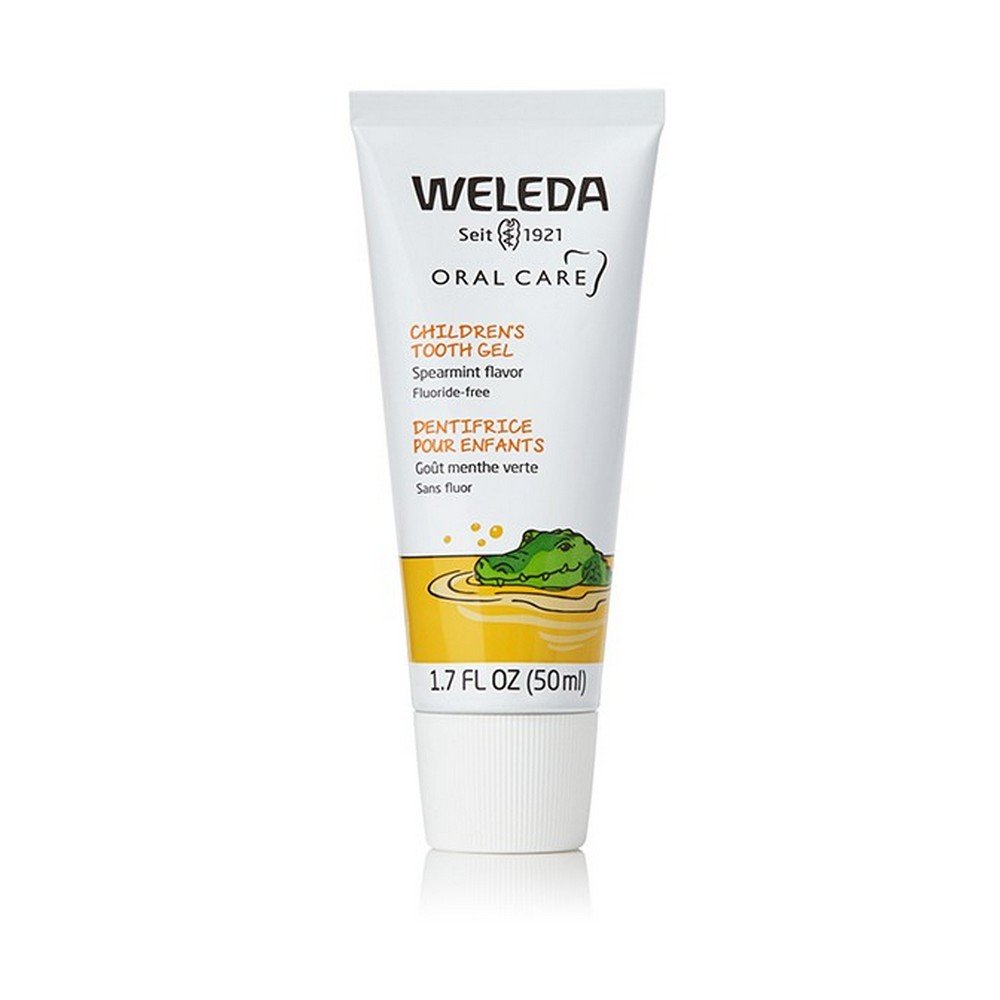 dental care childrens tooth gel 50ml weleda Le gel dentaire enfant Weleda a été développé en collaboration avec des dentistes.