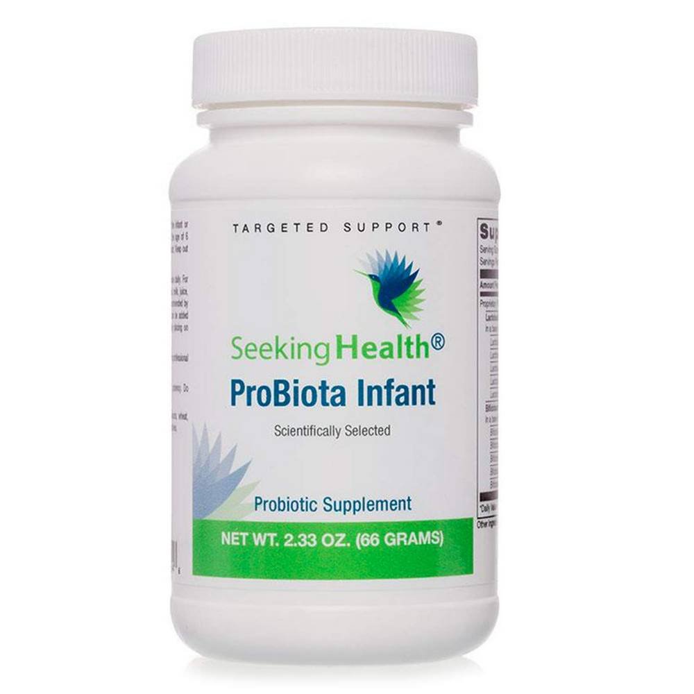 probiota infant for babies powder 60g seeking health SOUTIEN IMMUNITAIRE - Les bactéries Lactobacillus sont considérées comme essentielles au développement sain du système immunitaire chez les nourrissons.