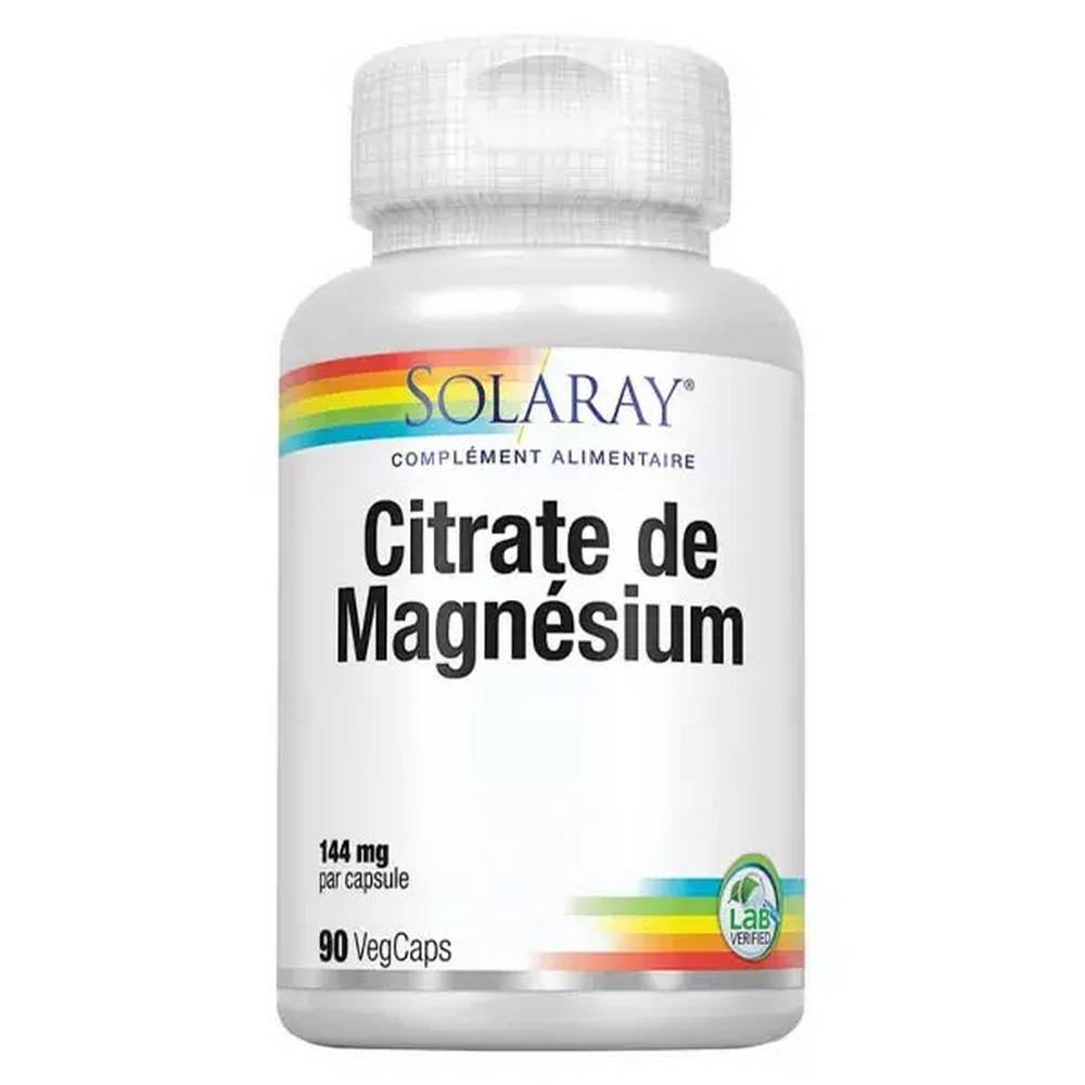 citrate de magnesium 1 капсула в день, запивая стаканом воды во время еды.