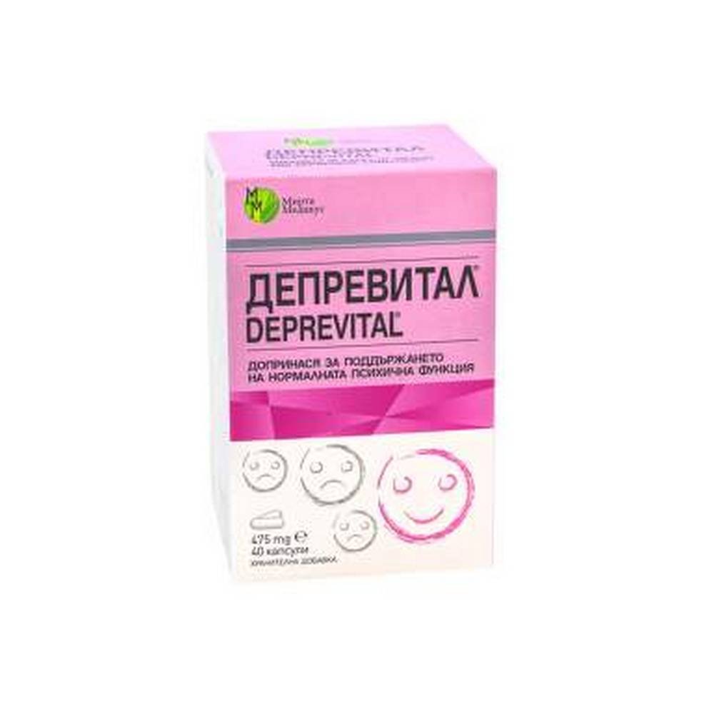 deprevital 475mg 40 Оптимизирует работу надпочечников.