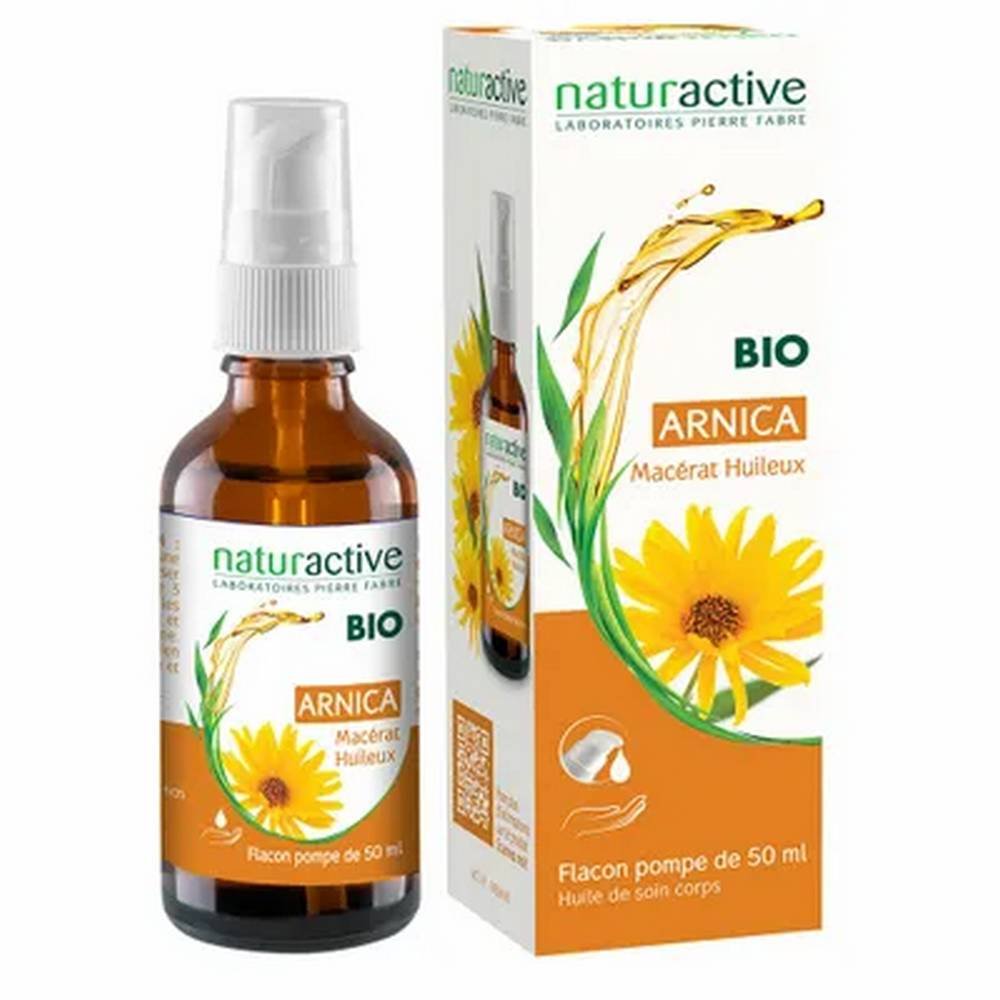 naturactive organic arnica oily macerate 50 Ушибы и травмы