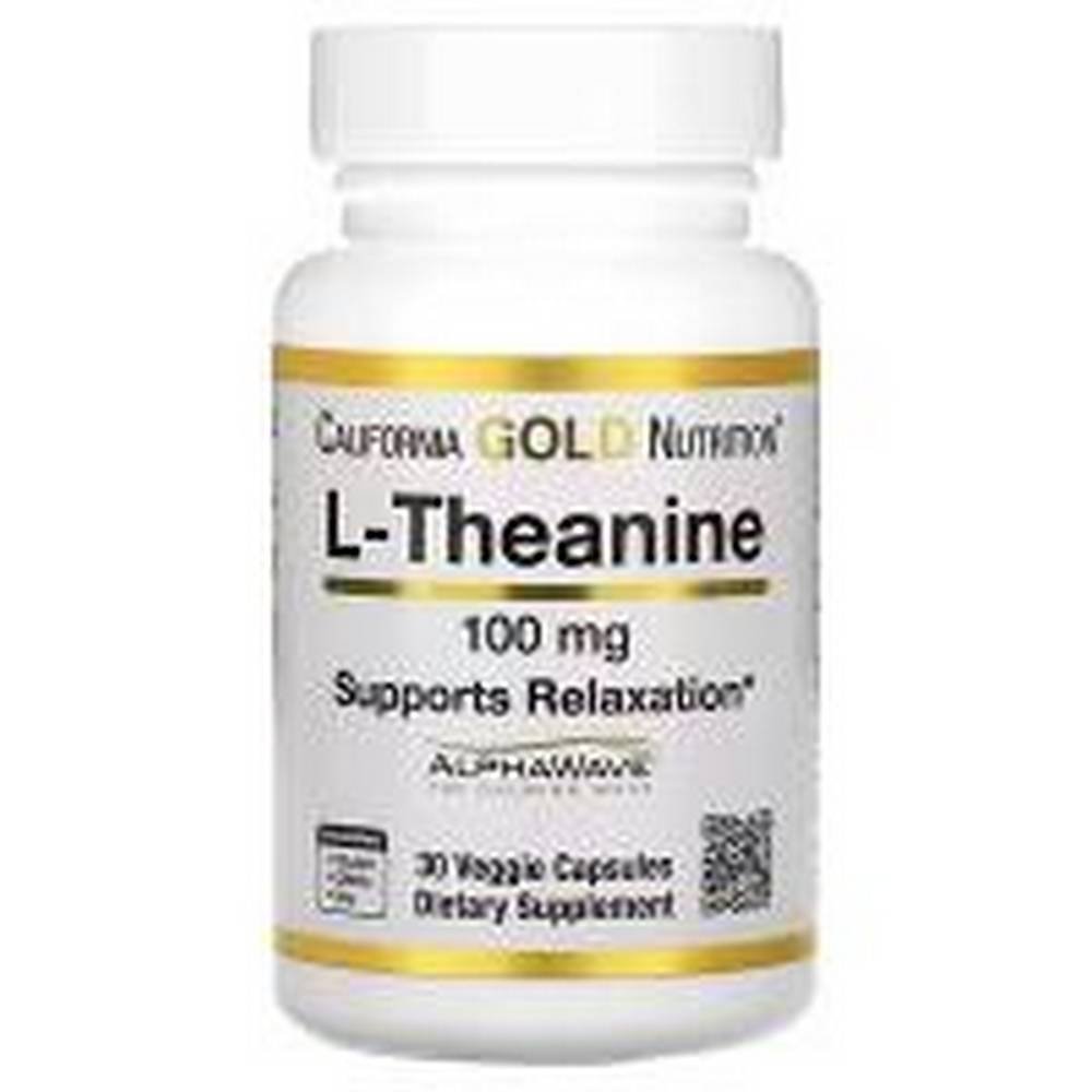 california gold nutrition l theanine 100 mg 30 california gold nutrition l teanina 100 mg 30 Снижение стресса -California Gold Nutrition L-Theanine 100 mg,