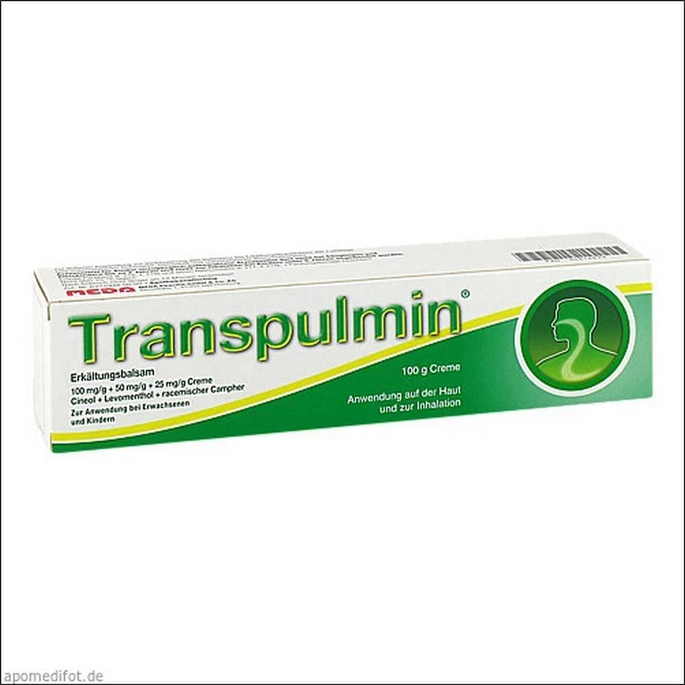 transpulmin cold balm Chest congestion - Transpulmin cold balm