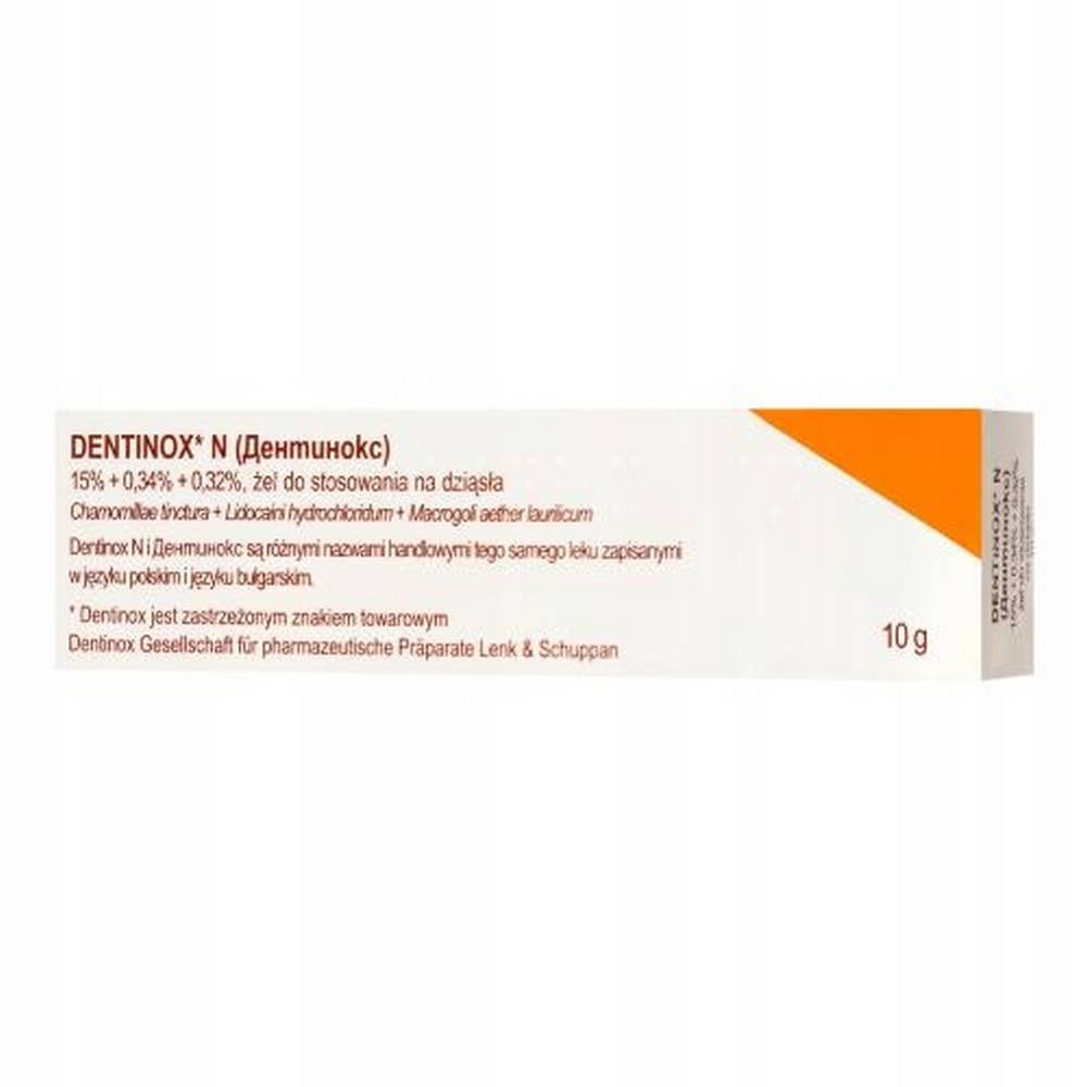 delfarma dentinox n gel for irritated gums 15 034 03210g Relieves pain in irritated gums — Delfarma Dentinox N Gel,